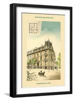 Residence in Geneva-Lombard-Framed Art Print