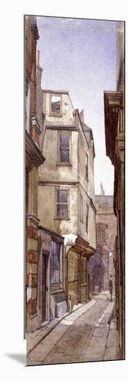 Residence of Anne Boleyn's Father, Great St Helens, London, 1883-John Crowther-Mounted Giclee Print