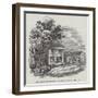 Residence of General Pierce, at Concord, US-null-Framed Giclee Print