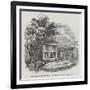 Residence of General Pierce, at Concord, US-null-Framed Giclee Print