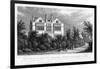 Residence of General Sir Herbert Taylor, Baronet, Regent's Park, London, 1827-William Tombleson-Framed Giclee Print