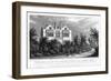 Residence of General Sir Herbert Taylor, Baronet, Regent's Park, London, 1827-William Tombleson-Framed Giclee Print