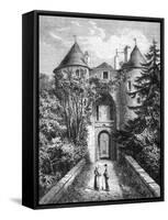 Residence of Lafayette-null-Framed Stretched Canvas