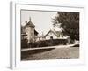 Residence of Mr. Howard, San Mateo, California, with Olive Tree, 1863-1880-Carleton Watkins-Framed Art Print