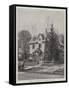 Residence of Mrs Beecher Stowe at Hartford, Connecticut-null-Framed Stretched Canvas