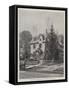 Residence of Mrs Beecher Stowe at Hartford, Connecticut-null-Framed Stretched Canvas