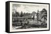 Residence of Mrs Hughes New Rugby Tennesee, 1884, USA, America, United States-null-Framed Stretched Canvas