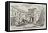 Residence of the Earl of Clarendon, at Paris-null-Framed Stretched Canvas