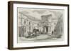 Residence of the Earl of Clarendon, at Paris-null-Framed Giclee Print