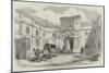 Residence of the Earl of Clarendon, at Paris-null-Mounted Giclee Print