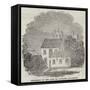 Residence of the Late Dr Lingard, at Hornby-null-Framed Stretched Canvas