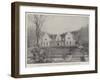 Residence of the Right Honourable Cecil Rhodes Near Capetown, Destroyed by Fire-null-Framed Giclee Print