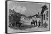 Residence of the Tyrant Santos Guardiola, at Comayagua, Capital of Honduras.-null-Framed Stretched Canvas