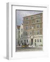 Residence of Titus Oates, Oat Lane, City of London, 1848-Thomas Hosmer Shepherd-Framed Giclee Print