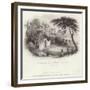 Residence of Tomb of George Washington in Mount Vernon-William Henry Brooke-Framed Giclee Print