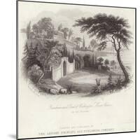 Residence of Tomb of George Washington in Mount Vernon-William Henry Brooke-Mounted Giclee Print