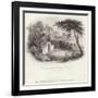 Residence of Tomb of George Washington in Mount Vernon-William Henry Brooke-Framed Giclee Print