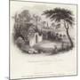 Residence of Tomb of George Washington in Mount Vernon-William Henry Brooke-Mounted Giclee Print