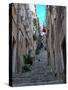 Residential Area off Main Street, Old Town, Dubrovnik, Croatia-Lisa S. Engelbrecht-Stretched Canvas