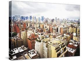 Residential Buildings and City Skyline-Alan Schein-Stretched Canvas