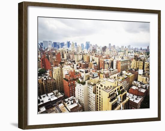 Residential Buildings and City Skyline-Alan Schein-Framed Photographic Print