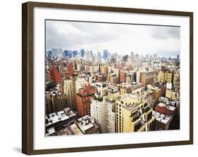 Residential Buildings and City Skyline-Alan Schein-Framed Photographic Print