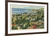 Residential Part of Laguna Beach, California-null-Framed Premium Giclee Print