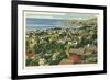 Residential Part of Laguna Beach, California-null-Framed Art Print