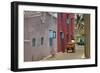 Residential Street in the New Town of Nani Daman, Daman, Gujarat, India, Asia-Tony Waltham-Framed Photographic Print