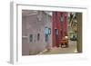 Residential Street in the New Town of Nani Daman, Daman, Gujarat, India, Asia-Tony Waltham-Framed Photographic Print