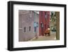 Residential Street in the New Town of Nani Daman, Daman, Gujarat, India, Asia-Tony Waltham-Framed Photographic Print