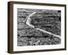 Residents Moving Through Rubble of Nagasaki Shortly After Atomic Bomb Was Dropped-null-Framed Photographic Print