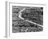 Residents Moving Through Rubble of Nagasaki Shortly After Atomic Bomb Was Dropped-null-Framed Photographic Print