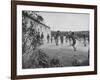 Residents of Italian Boystown Playing Soccer-null-Framed Photographic Print