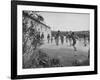 Residents of Italian Boystown Playing Soccer-null-Framed Photographic Print