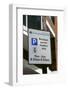 Residents parking only sign-null-Framed Photographic Print