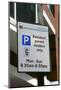 Residents parking only sign-null-Mounted Photographic Print