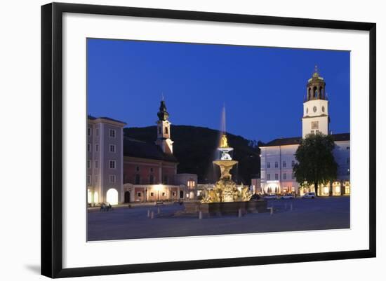 Residenzplatz Square-Markus Lange-Framed Photographic Print