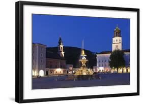 Residenzplatz Square-Markus Lange-Framed Photographic Print