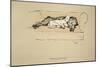 Resignation, 1930, 1st Edition of Sleeping Partners-Cecil Aldin-Mounted Giclee Print