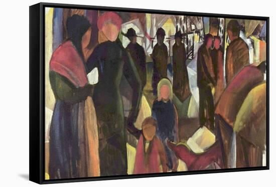 Resignation-Auguste Macke-Framed Stretched Canvas