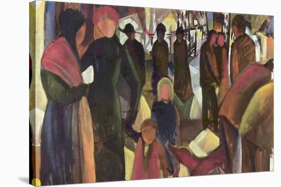 Resignation-Auguste Macke-Stretched Canvas