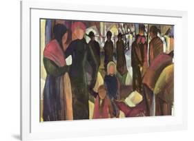 Resignation-Auguste Macke-Framed Art Print