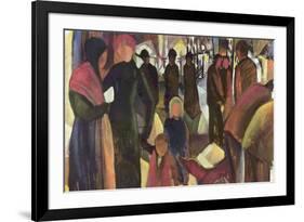 Resignation-Auguste Macke-Framed Art Print