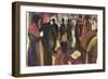 Resignation-Auguste Macke-Framed Art Print