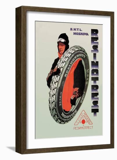 Resinotrust Tires-D. Kravchenko-Framed Art Print