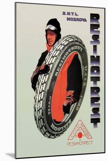 Resinotrust Tires-D. Kravchenko-Mounted Art Print