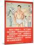 Resist Disease Through Exercise and Good Hygiene - Healthy People Don't Get TB-null-Mounted Art Print