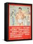 Resist Disease Through Exercise and Good Hygiene - Healthy People Don't Get TB-null-Framed Stretched Canvas