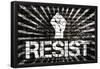 Resist Political-null-Framed Poster